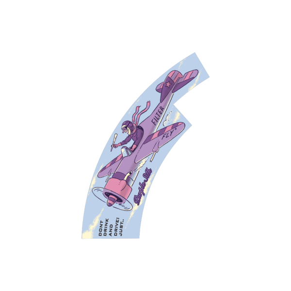 FLY Filter Purple Silk