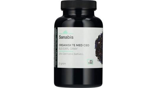 Sanabis - Blue Earl Gray Organisk te med CBD 20%