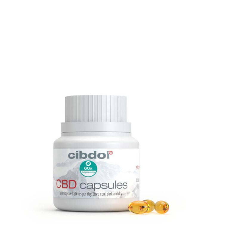 Cibdol 10% CBD Softgel Kapsler (60 Kapsler)