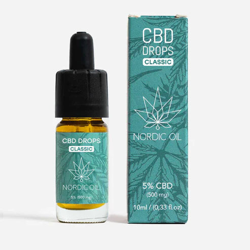 Nordic Oil - CBD Olie 5% (500 mg) – Classic Light