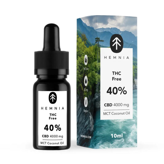 Hemnia CBD Oil 40% 4000 mg, 10 ml
