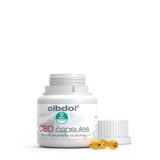 Cibdol 10% CBD Softgel Kapsler (60 Kapsler)