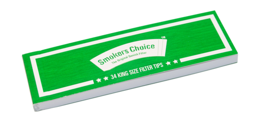 Filter Tips King Size Green