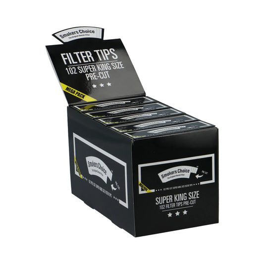 Smokers Choice Super King Size pre-cut filter tips